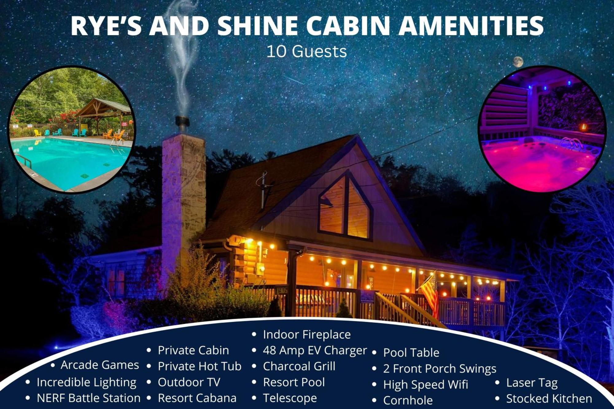 Ryes And Shine Bootlegger'S Cabin! Hot Tub* Pool* Arcade* Billiards *Ev * Pet Friendly Sevierville Dış mekan fotoğraf